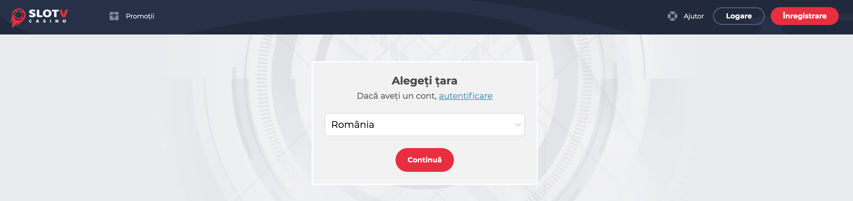 contul de casino slotv